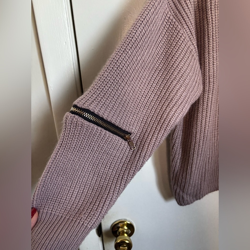 Women's Taupe Sweater - Picture 2 of 2